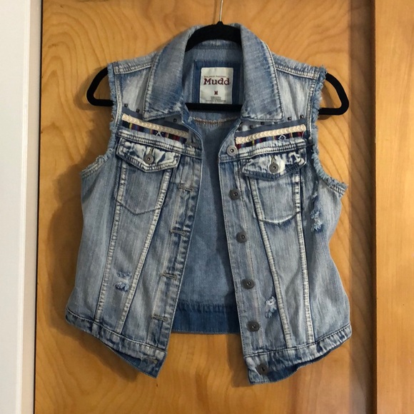 Coats | Mudd Denim Vest | Poshmark